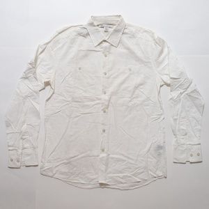 White shirt with dobby